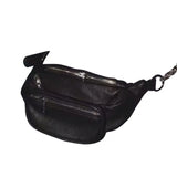 Leather Waist Pack with Chain for Girls