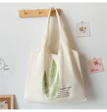 Canvas Vest Shopping Bags Eco Reusable Foldable Shoulder Bag