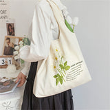 Canvas Vest Shopping Bags Eco Reusable Foldable Shoulder Bag