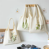 Canvas Vest Shopping Bags Eco Reusable Foldable Shoulder Bag