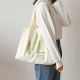 Canvas Vest Shopping Bags Eco Reusable Foldable Shoulder Bag