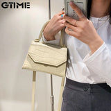 Small PU Leather Handbag Crossbody Bag for Women