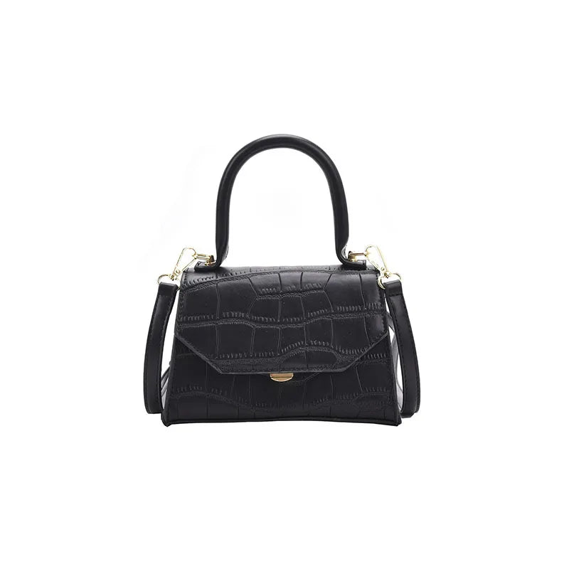 Small PU Leather Handbag Crossbody Bag for Women