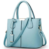 Soft Leather Shoulder Bag Tote Purse Crossbody Top-handle Bag