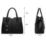 Soft Leather Shoulder Bag Tote Purse Crossbody Top-handle Bag