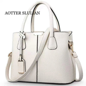 Soft Leather Shoulder Bag Tote Purse Crossbody Top-handle Bag