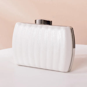 Square Handbag Evening Clutch Purses Women PU Cross Body Bag