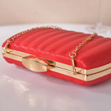 Square Handbag Evening Clutch Purses Women PU Cross Body Bag