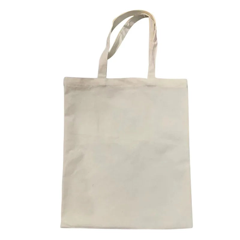 Cotton Shopping Bag Women Linen Handbag Canvas Lady Tote Large Capacity