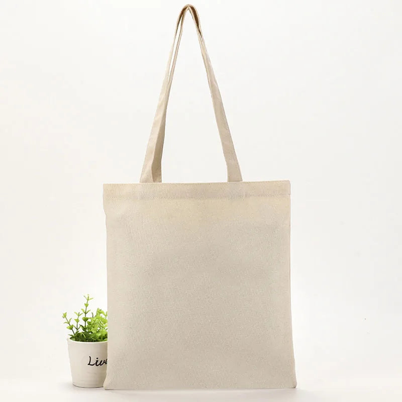 Women Cotton Shopping Bag Linen Handbag