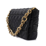 Retro Chain Metal Shoulder Bag Large Capacity Tote Bag