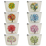Fruit Floral Tree Print Travel Toiletry Bag