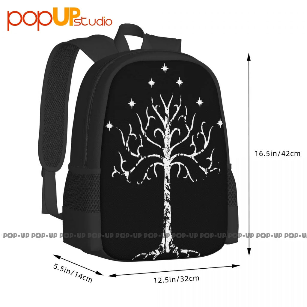 Tree Of Gondor Tolkien Mordor Middle Earth Backpack Large Capacity
