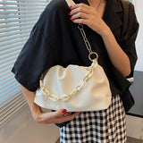 Underarm Small Bag Female Sense Niche Fold Cloud Bag Net Red Messenger Bag