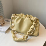 Underarm Small Bag Female Sense Niche Fold Cloud Bag Net Red Messenger Bag
