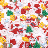 Christmas Resin Charms Santa/Polar Bear/Earrings
