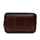 Men's Leather Waist Bag Fanny Pack Bum Bag