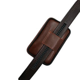 Men's Leather Waist Bag Fanny Pack Bum Bag