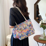 2PCS Shoulder Bag Handbags Big Bags For Women Casual Tote Bags