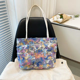 2PCS Shoulder Bag Handbags Big Bags For Women Casual Tote Bags