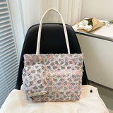 2PCS Shoulder Bag Handbags Big Bags For Women Casual Tote Bags