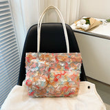 2PCS Shoulder Bag Handbags Big Bags For Women Casual Tote Bags
