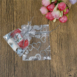 50Pcs/lot Organza Drawstring Bag Wedding Favor Gift Bag Candy Bags