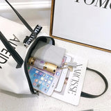 Canvas Purse Big Handbags Zipper Bag With Pendent