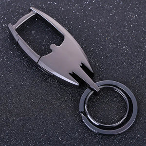 Double Ring Key Holders Metallic Key Wallets
