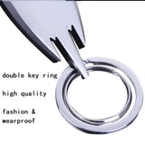 Double Ring Key Holders Metallic Key Wallets