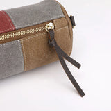 Cylinder Canvas Bag, Lady Handbag