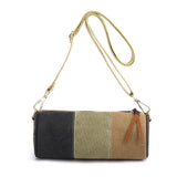 Cylinder Canvas Bag, Lady Handbag