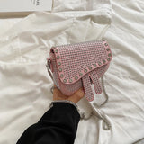 Mini Women Handbags Purses And Handbags Crossbody Chain Bag Diamond
