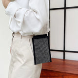 Diamonds Phone Bag Mini Small Handbag Women Shoulder Bag