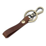 Metallic Key Wallets Keychain Leather Key Organizer Holder Mini Men