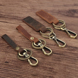 Metallic Key Wallets Keychain Leather Key Organizer Holder Mini Men