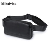 Women Waist Bag Ladies PU Leather Belt Travel Waist Packs Pouch Phone Bag