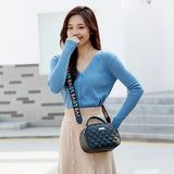 Embroidered Double Zipper Handbag for Women