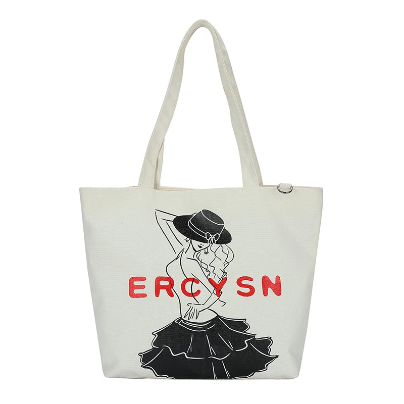 Large Canvas Shoulder Bag for Women Tote Bag