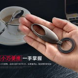 Metallic Key Holders Mini Key Organizers Double Ring Key Wallets