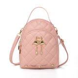 Mini Backpack Women PU Leather School Bag Girls Shoulder Bagpack