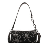Canvas Lady Shoulder Bags
