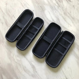 Waterproof Bullet Double 3 Cigars Travel Case Gift Bag Box