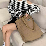 Puffer High Handbag Shopping Tote Bag
