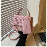Women's Shoulder Bag Set - 2PCS Totes & Purse