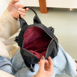 Small Nylon Backpack Purse High School Bag Travel Bag