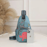 Waterproof Fabric Chest Package Lady Bags