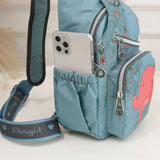 Waterproof Fabric Chest Package Lady Bags