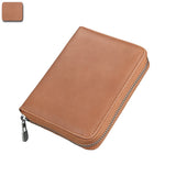 Stylish Leather Bag with Pockets and Shoulder Strap