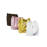 Women's Flannel Velvet Tote Shoulder Bag